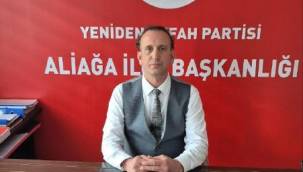 ALİAĞA YENİDEN REFAH PARTİSİ'NDEN GAZZE AÇIKLAMASI