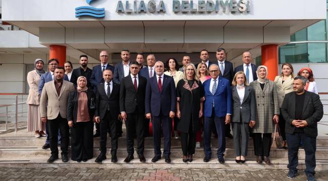 BAKAN IŞIKHAN ALİAĞA'YA GELDİ