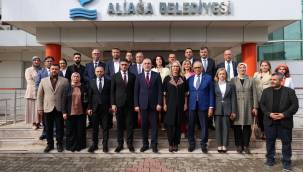 BAKAN IŞIKHAN ALİAĞA'YA GELDİ