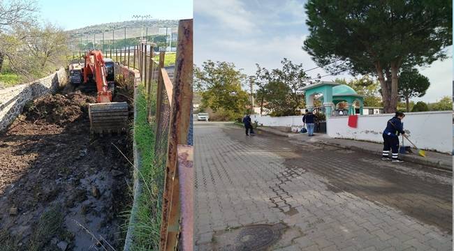 BÜYÜKŞEHİRİN TEMİZLİK VE ASFALT ÇALIŞMALARI SÜRÜYOR