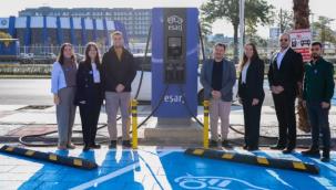 ALİAĞA'DA ELEKTRİKLİ ARAÇ ŞARJ İSTASYONU AÇILDI