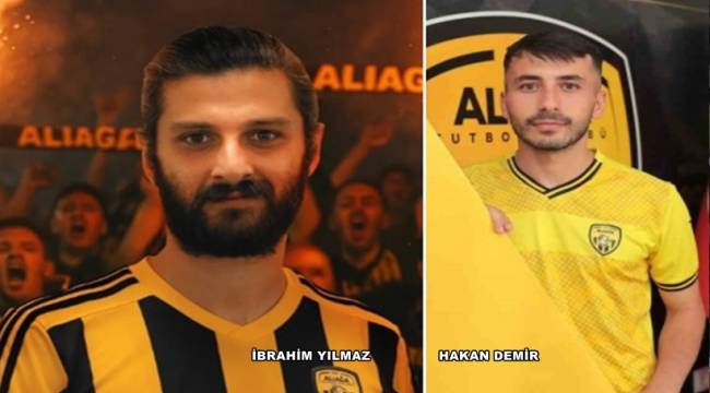 ALİAĞA FK İKİ OYUNCUSUYLA YOLLARI AYIRDI