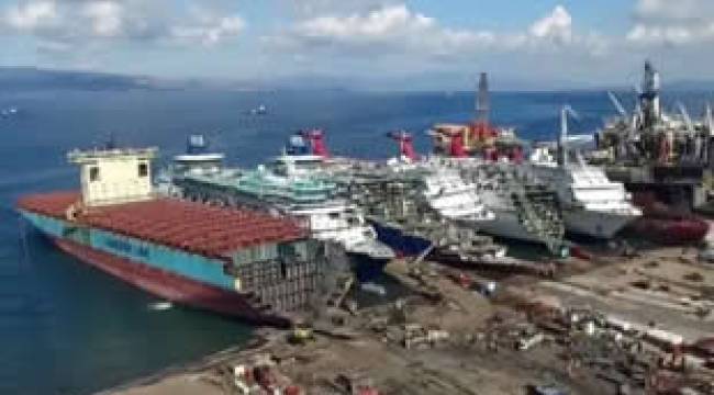 ALİAĞA GEMİ SÖKÜMDEKİ ŞİRKET KONKORDATO BAŞVURUSUNDA BULUNDU