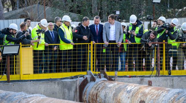 BUCA METROSUNDA TÜNEL KAZILARI TAMAMLANDI