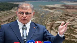 İBB BAŞKANI TUGAY :" HEM KUYU AÇMAMIZA İZİN VERMİYORLAR HEM DE BARAJ YAPMIYORLAR"