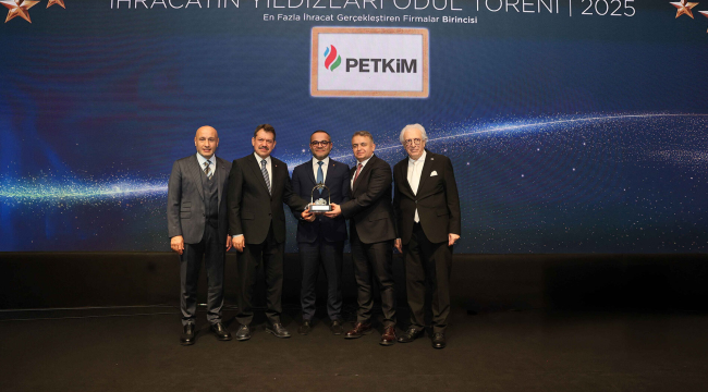 PETKİM "EGE İHRACAT ŞAMPİYONU" OLDU