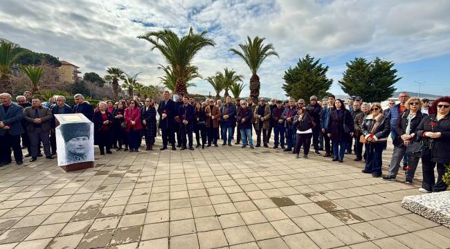 UĞUR MUMCU ALİAĞA'DA TÖRENLE ANILDI