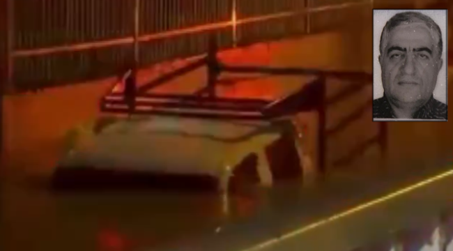 İZMİR'DE SUYLA DOLAN ALT GEÇİTTE 1 KİŞİ HAYATINI KAYBETTİ