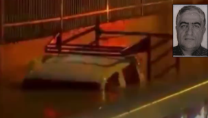 İZMİR'DE SUYLA DOLAN ALT GEÇİTTE 1 KİŞİ HAYATINI KAYBETTİ