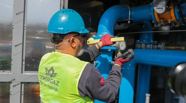 ALİAĞA'DA DOĞALGAZ AĞI GENİŞLİYOR