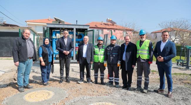 ALİAĞA'DA DOĞALGAZ AĞI GENİŞLİYOR