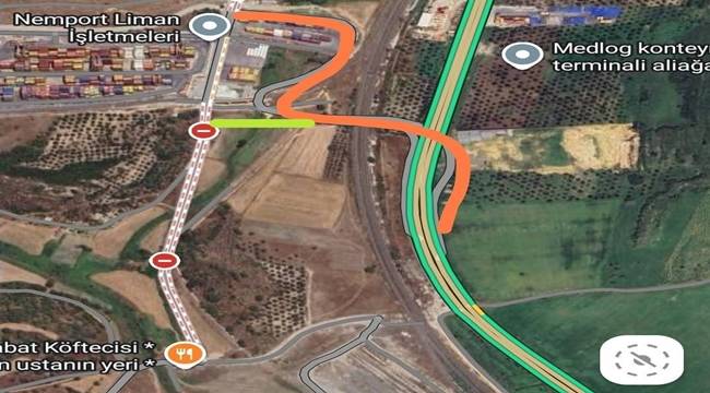 ALİAĞA DEM PARTİ : "KAPATILAN KYME YOLU DERHAL AÇILMALI"