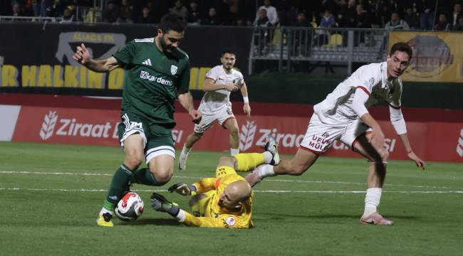 ALİAĞA FK KUPAYA VEDA ETTİ