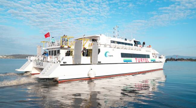 ALİAĞA'DAN MİDİLLİ'YE DÜZENLİ SEFERLER BAŞLADI