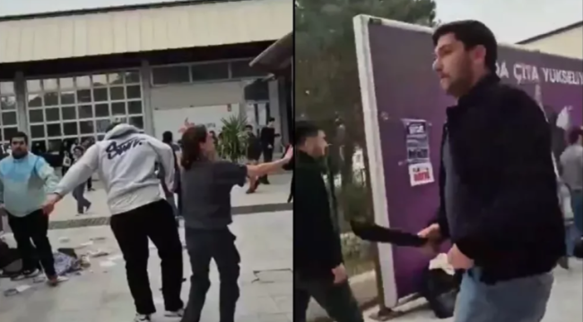 EGE ÜNİVERSİTESİ'NDE PALALI DEHŞET