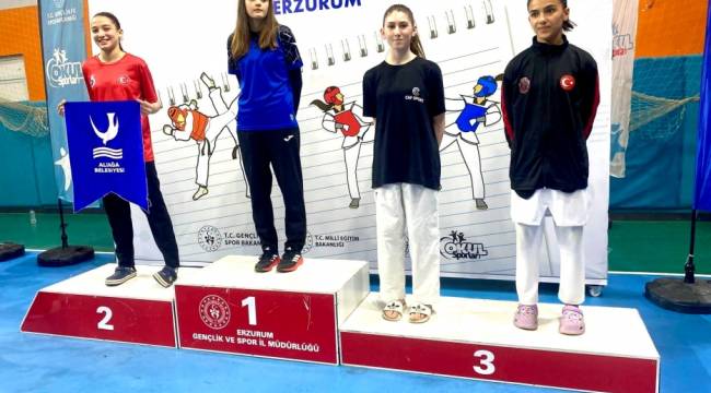AGM SPOR KULÜBÜNDEN TAEKWONDODA TÜRKİYE DERECESİ