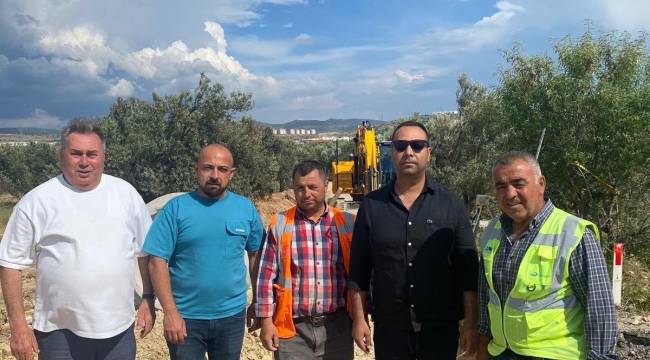 ŞAKRAN'DA ALTYAPI ÇALIŞMALARI SÜRÜYOR