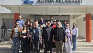 SANAT TARİHİ ÖĞRENCİLERİNDEN ALİAĞA ZİYARETİ