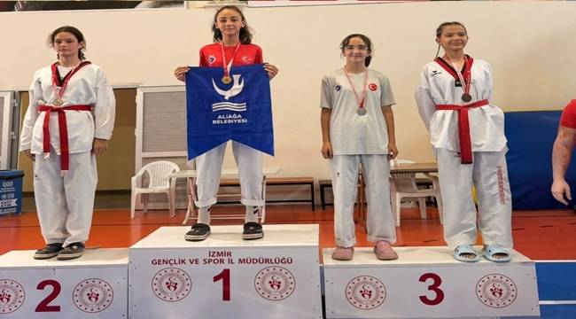ALİAĞA'YA BİR ALTIN MADALYA DAHA !
