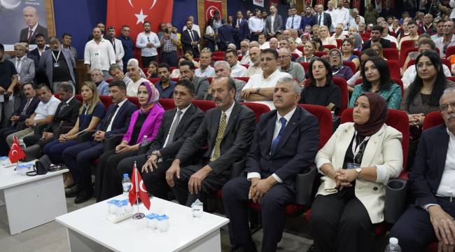 ALİAĞA MHP "AYDEMİR İLE DEVAM" DEDİ