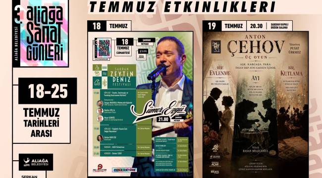 ALİAĞA SANAT GÜNLERİ BAŞLIYOR